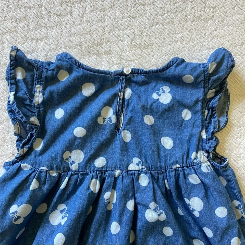 Disney Mini Mouse Chambray Denim Dress